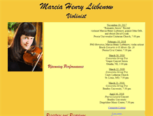 Tablet Screenshot of marciahenry.com